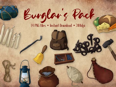 dnd 5e burglar's pack.